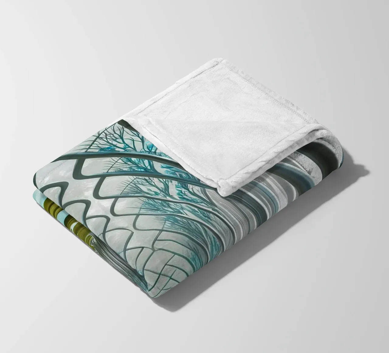 Corridoi cristallini: Una foresta da sogno coperta in pile da Artistic-shop