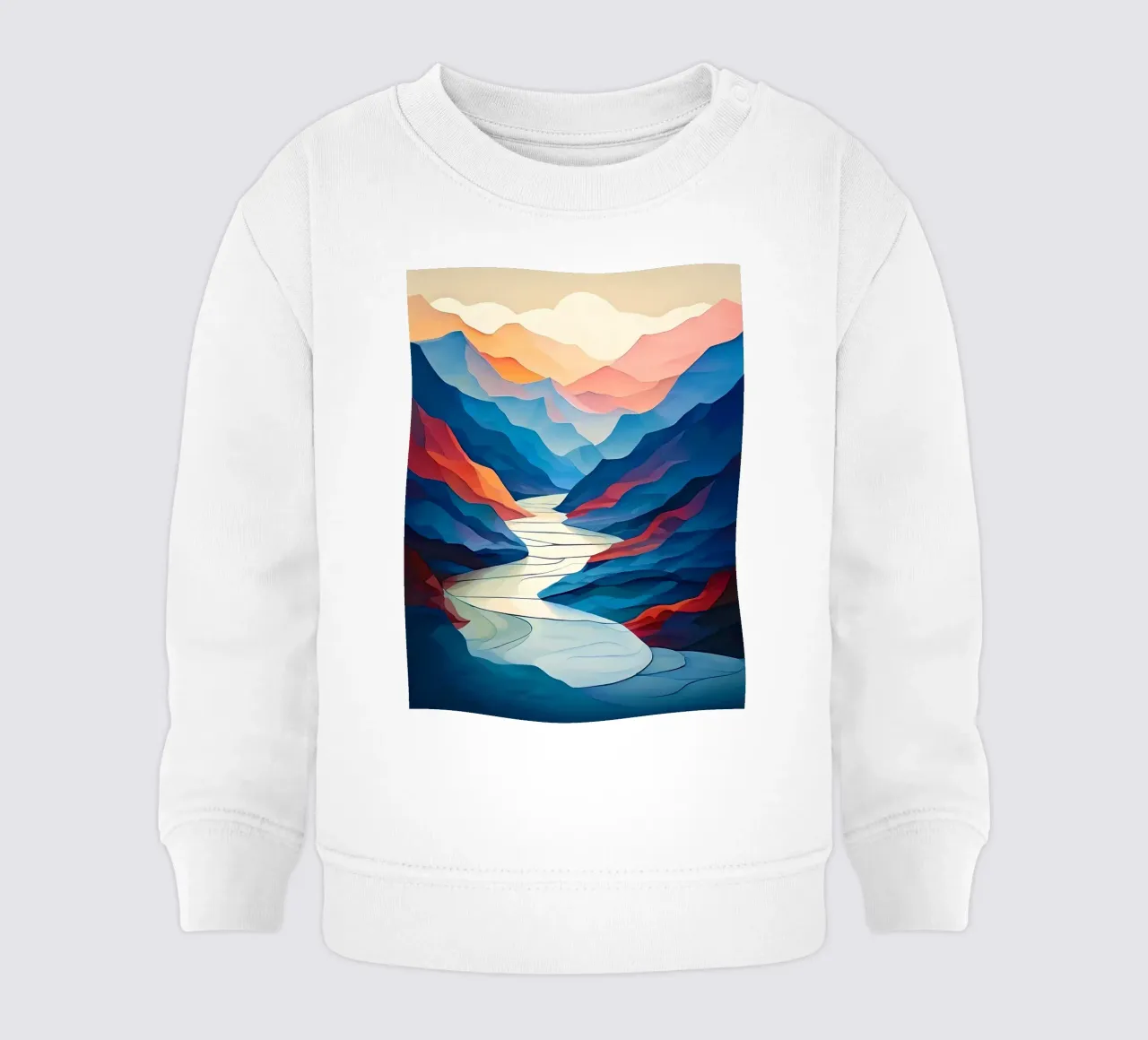Serpentine Serenity felpa neonato da Artistic-shop