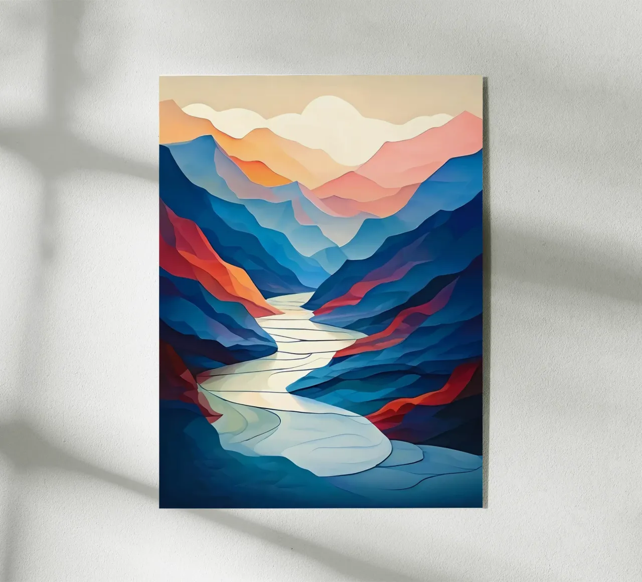 Serpentine Serenity plexiglass da Artistic-shop