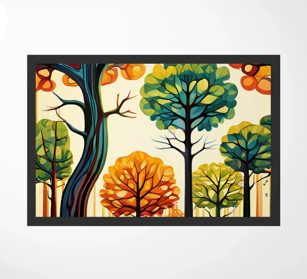 Paesaggio onirico autunnale zerbino da Artistic-shop