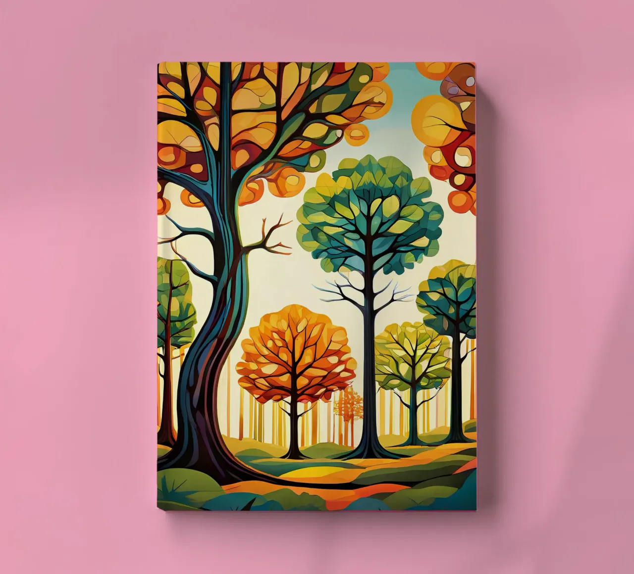 Paesaggio onirico autunnale diario da Artistic-shop