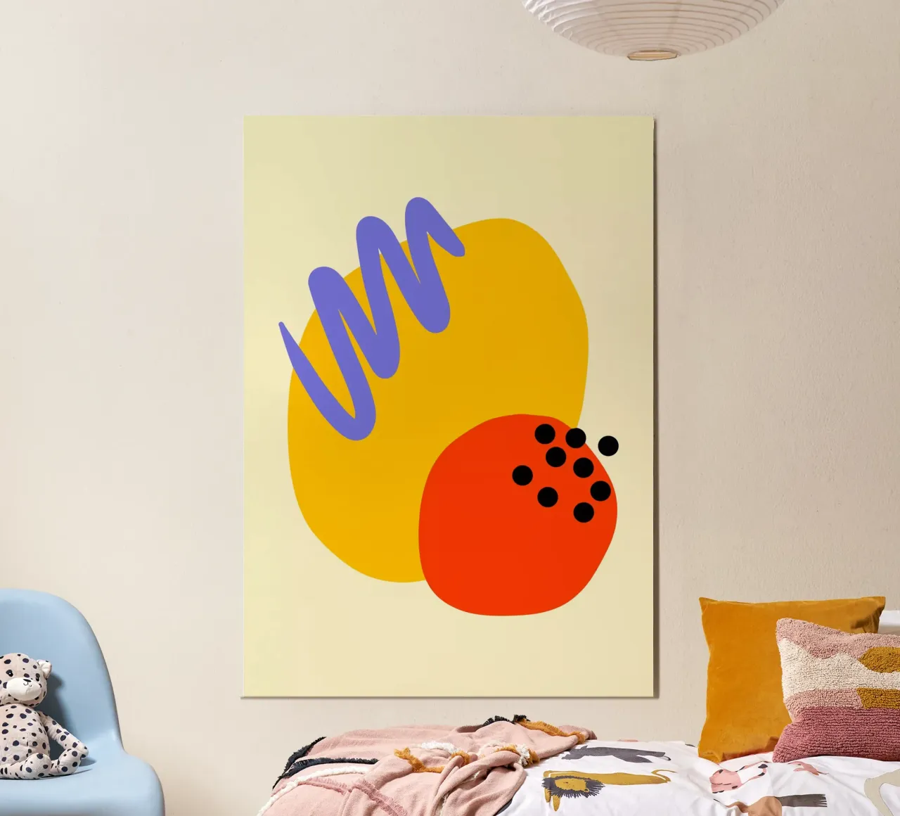 Forme astratte alluminio dibond da Sen Studio Art