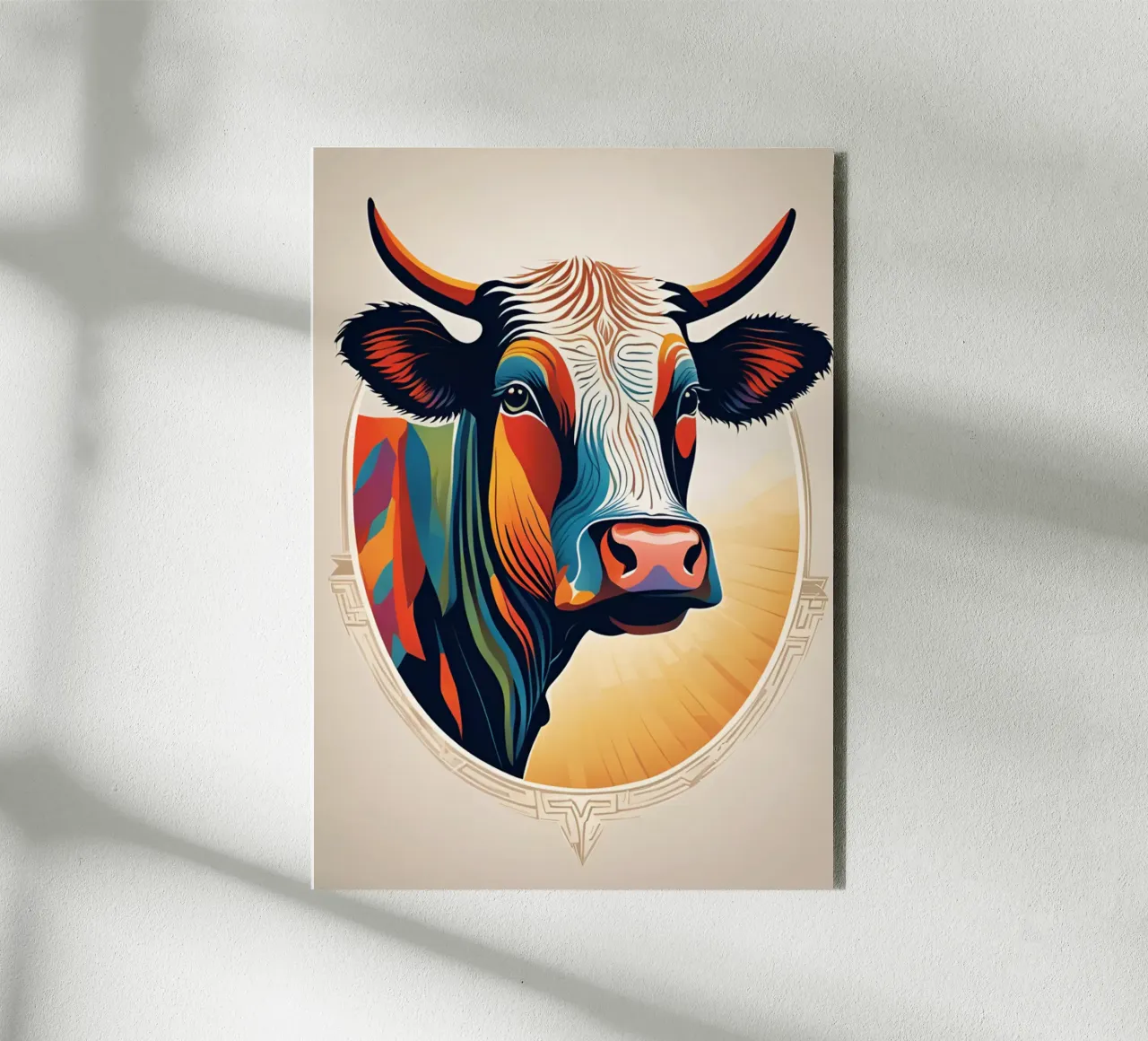 Mucca Vogue 10 alluminio dibond da Rezh creations