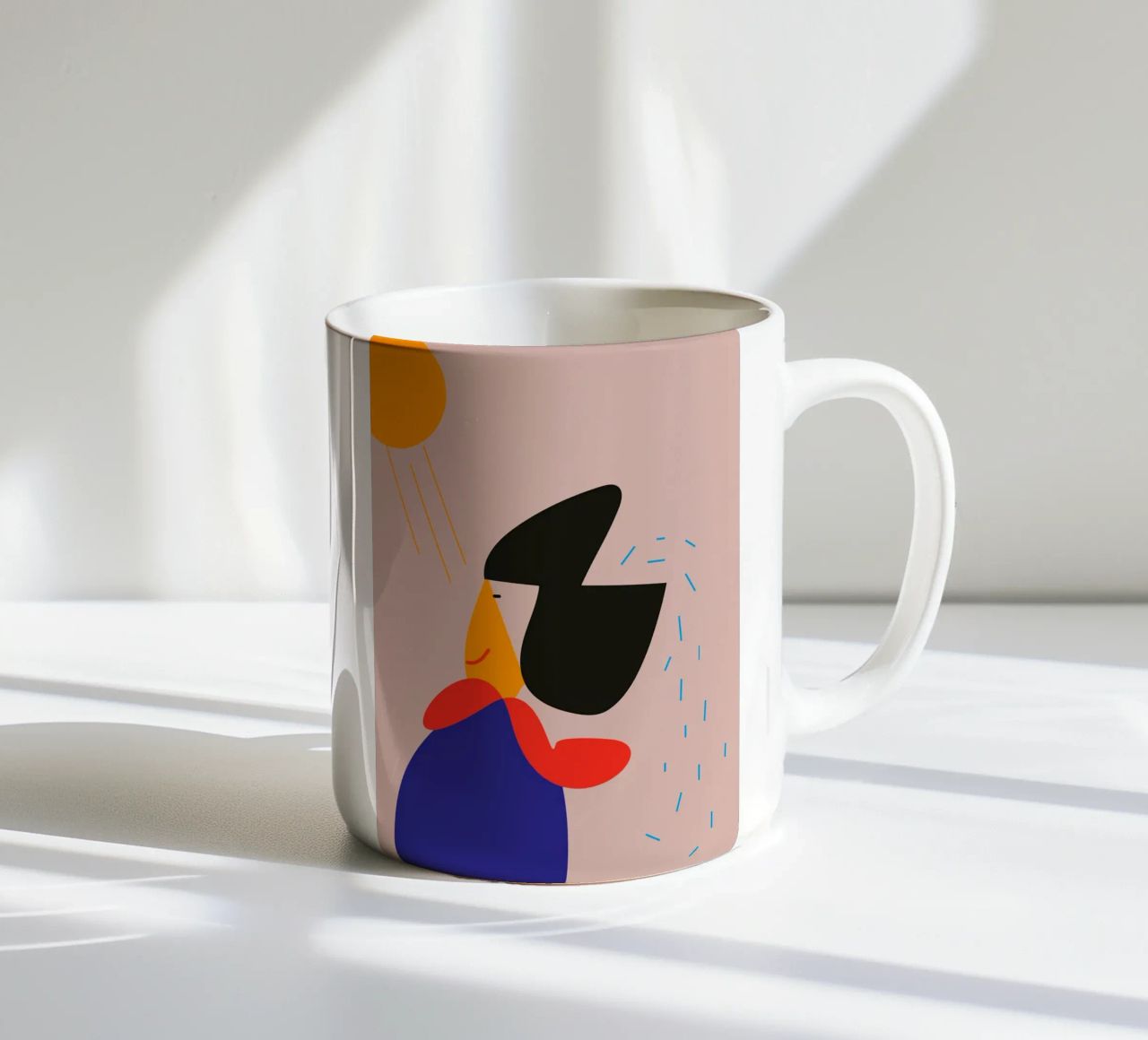 light. tazza in ceramica da FRICKE DESIGN