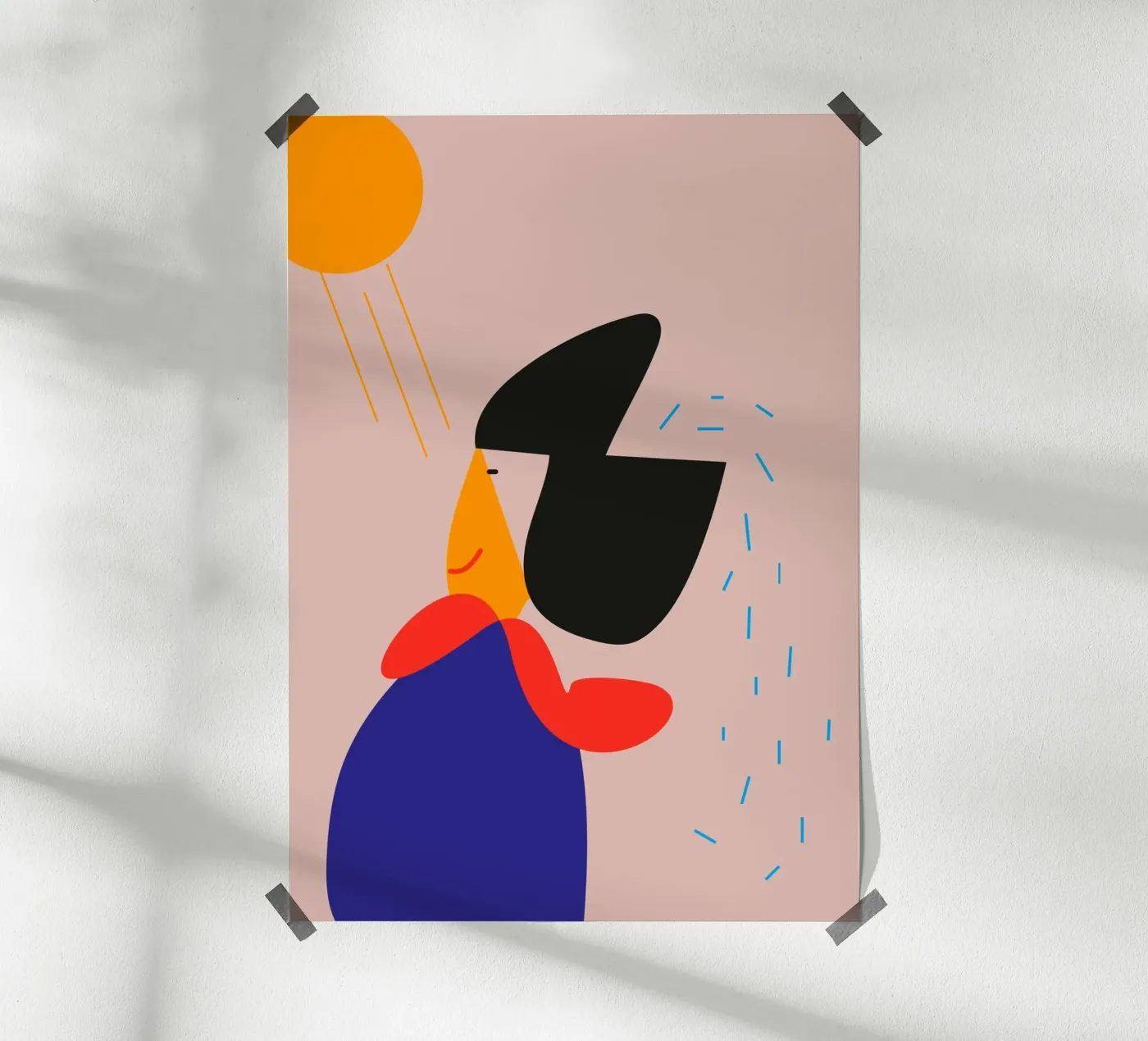Licht poster da FRICKE DESIGN