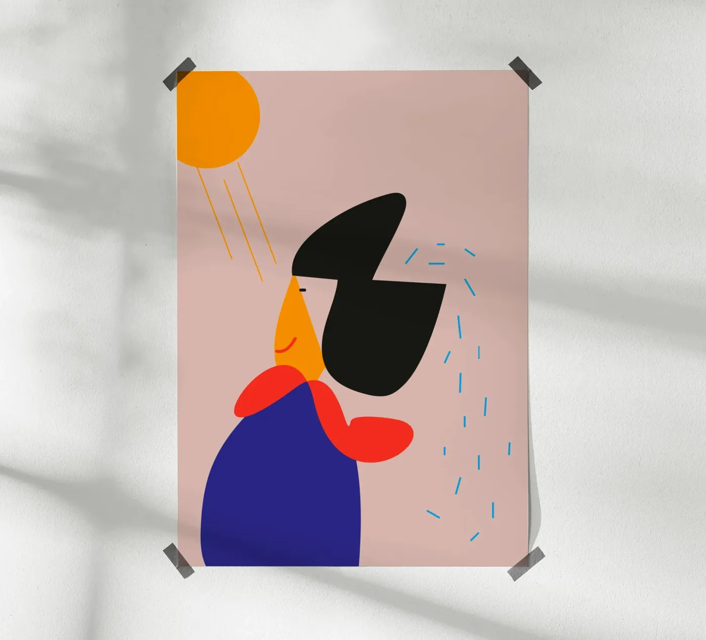 Licht poster by FRICKE DESIGN