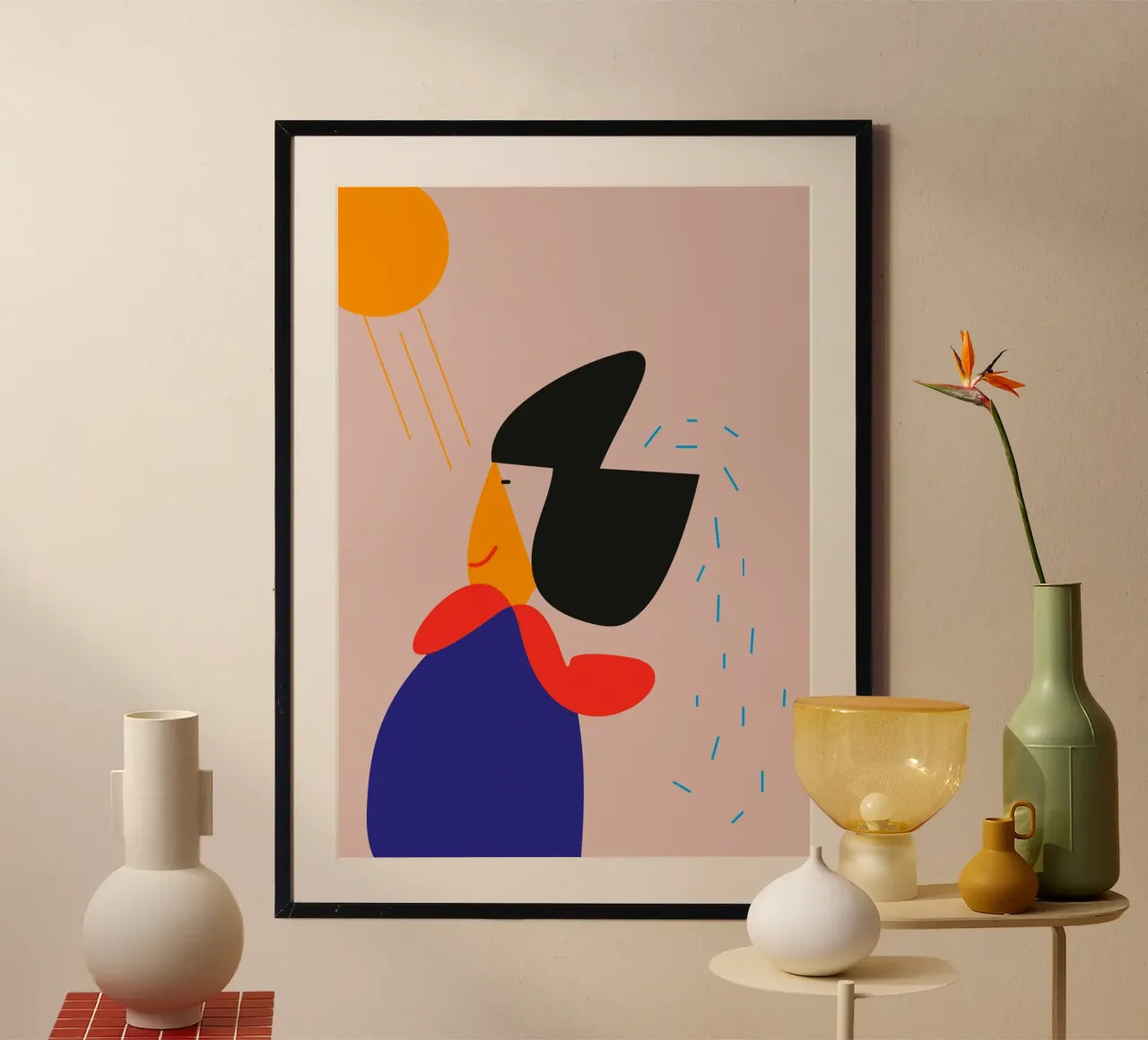 light. poster by FRICKE DESIGN
