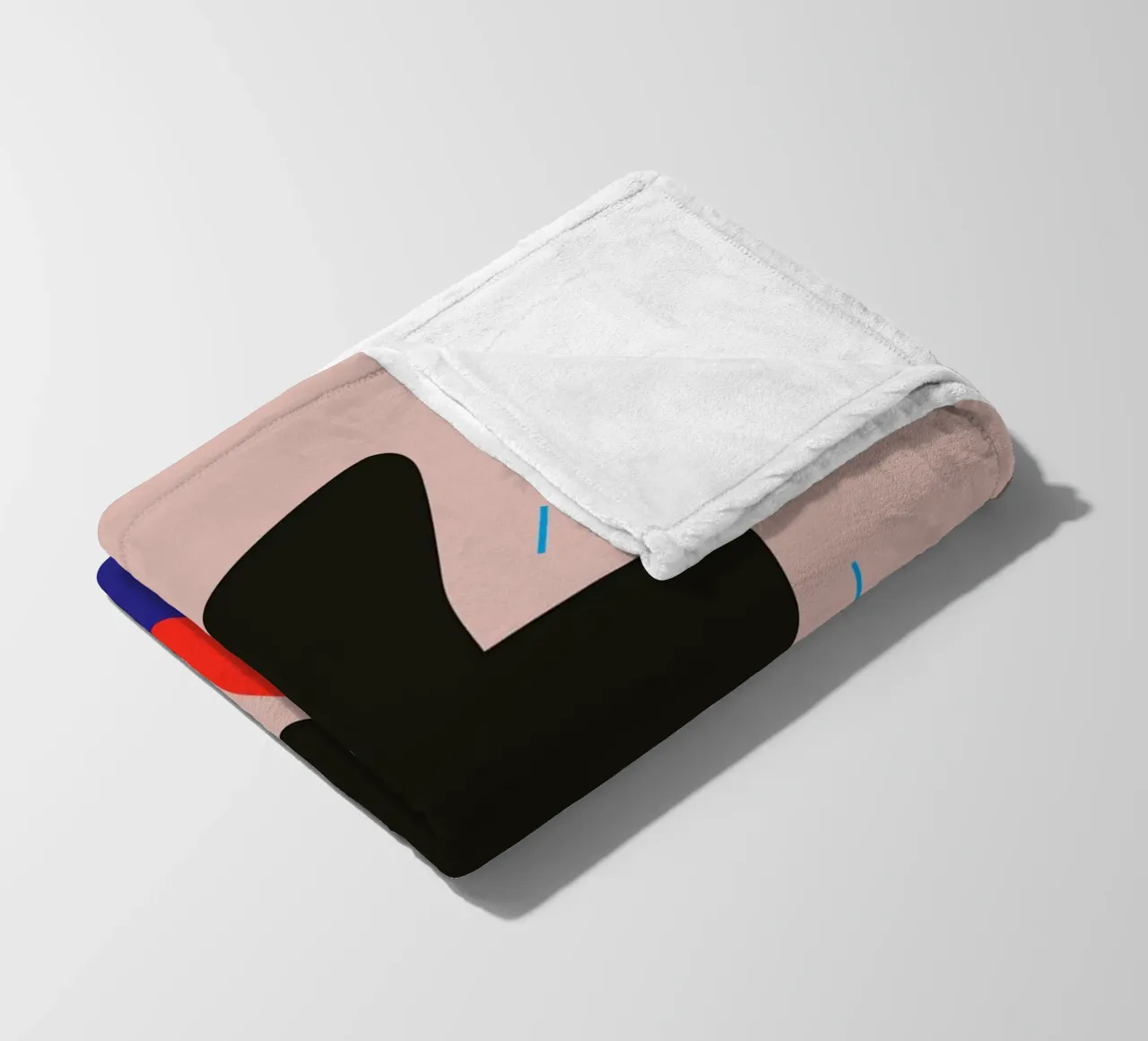 light. Fleecedecke von FRICKE DESIGN