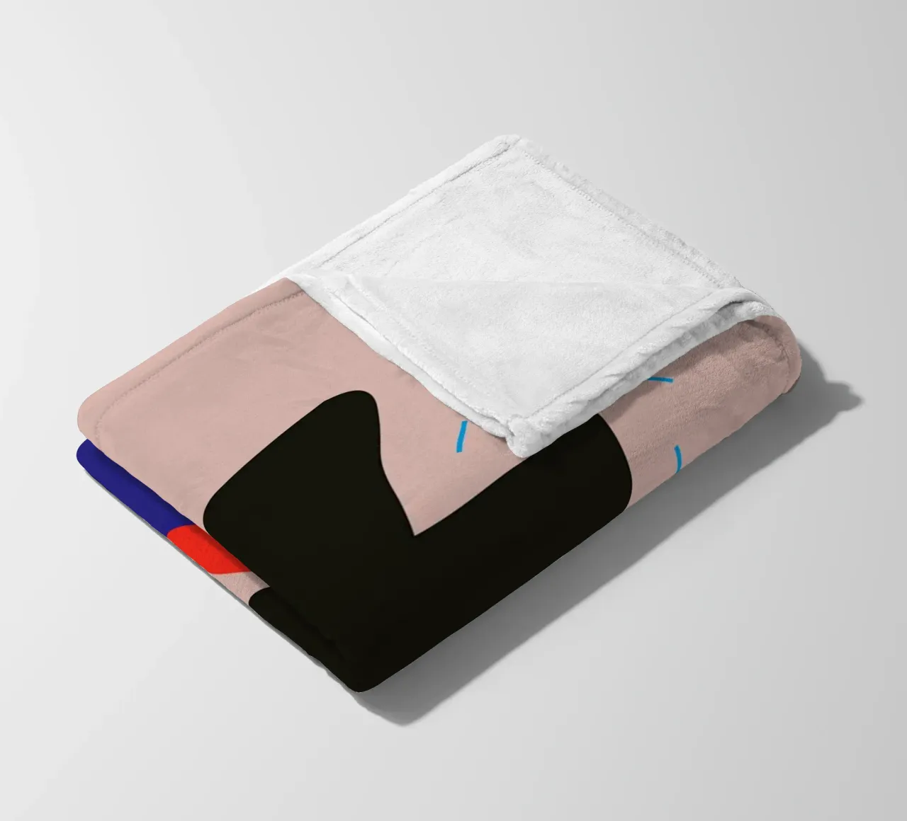 light. Fleecedecke von FRICKE DESIGN