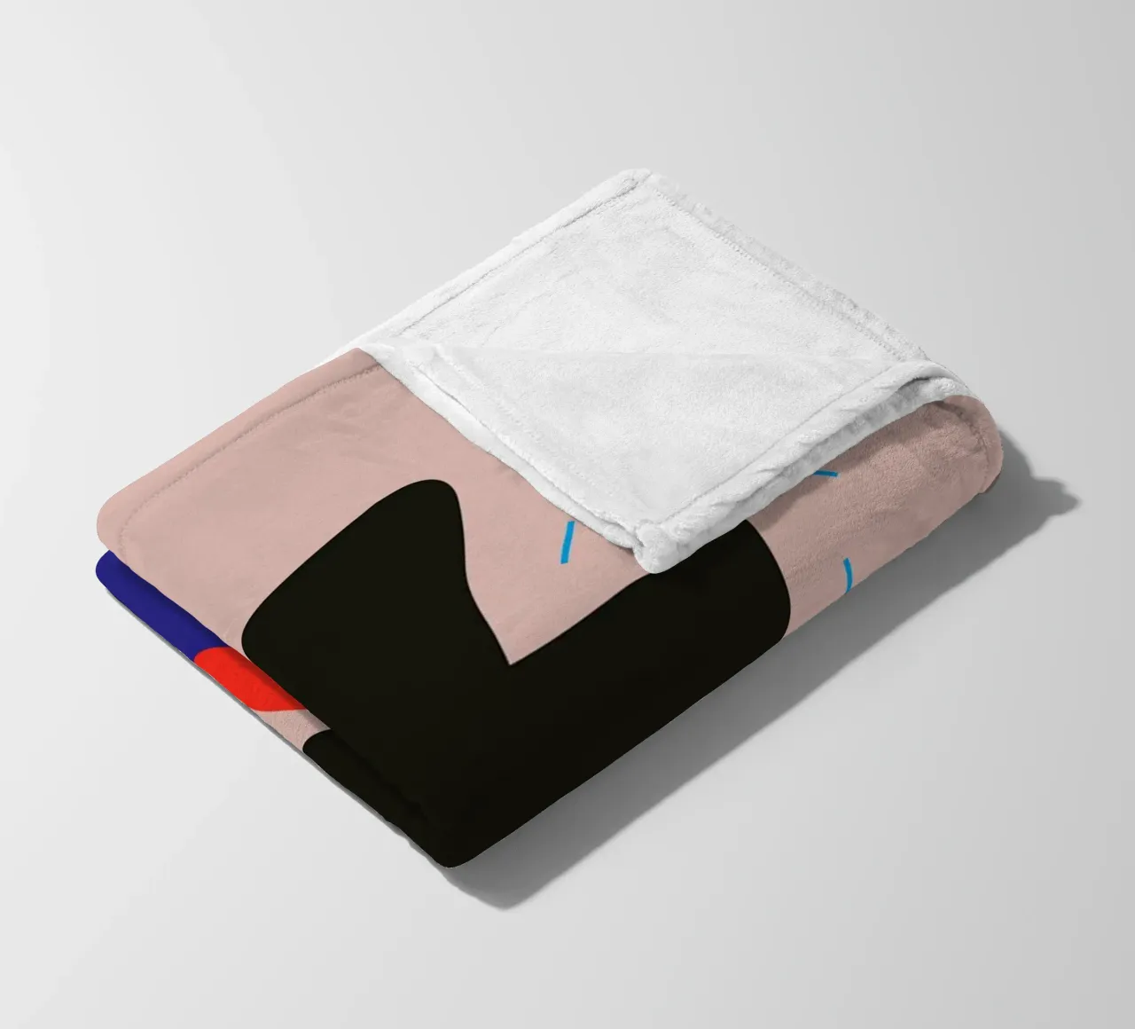 light. Fleecedecke von FRICKE DESIGN