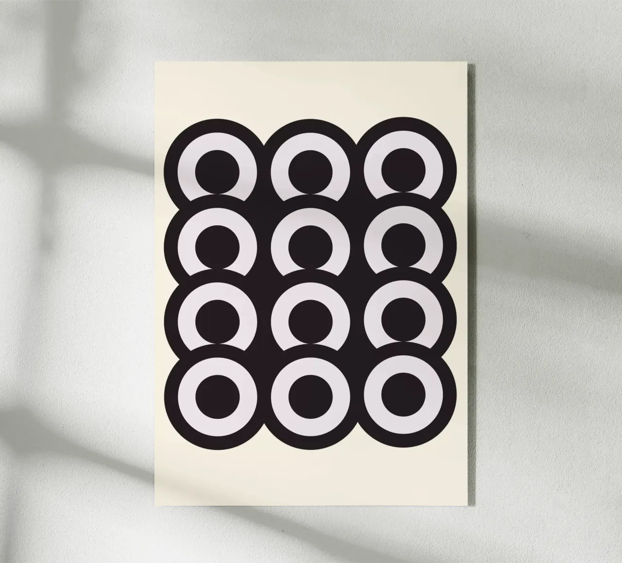 Cerchi geometrici plexiglass da Sen Studio Art