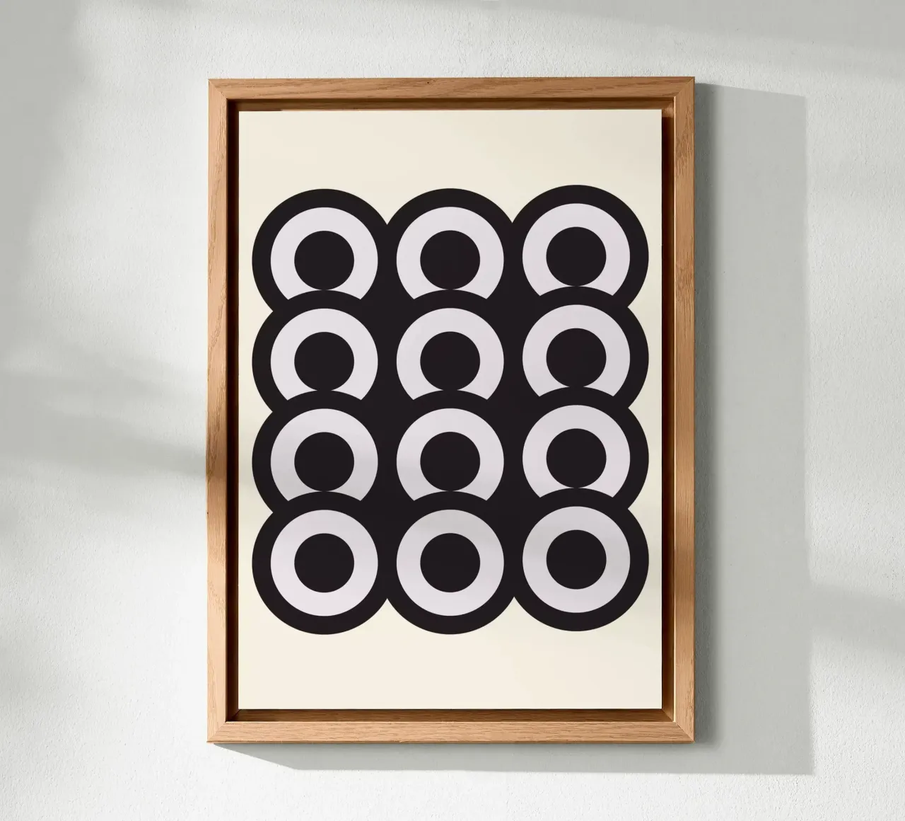 Cerchi geometrici alluminio dibond da Sen Studio Art
