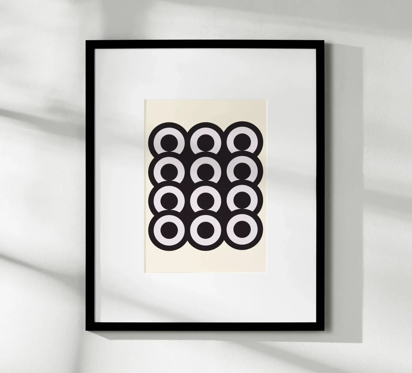 Cerchi geometrici poster da Sen Studio Art