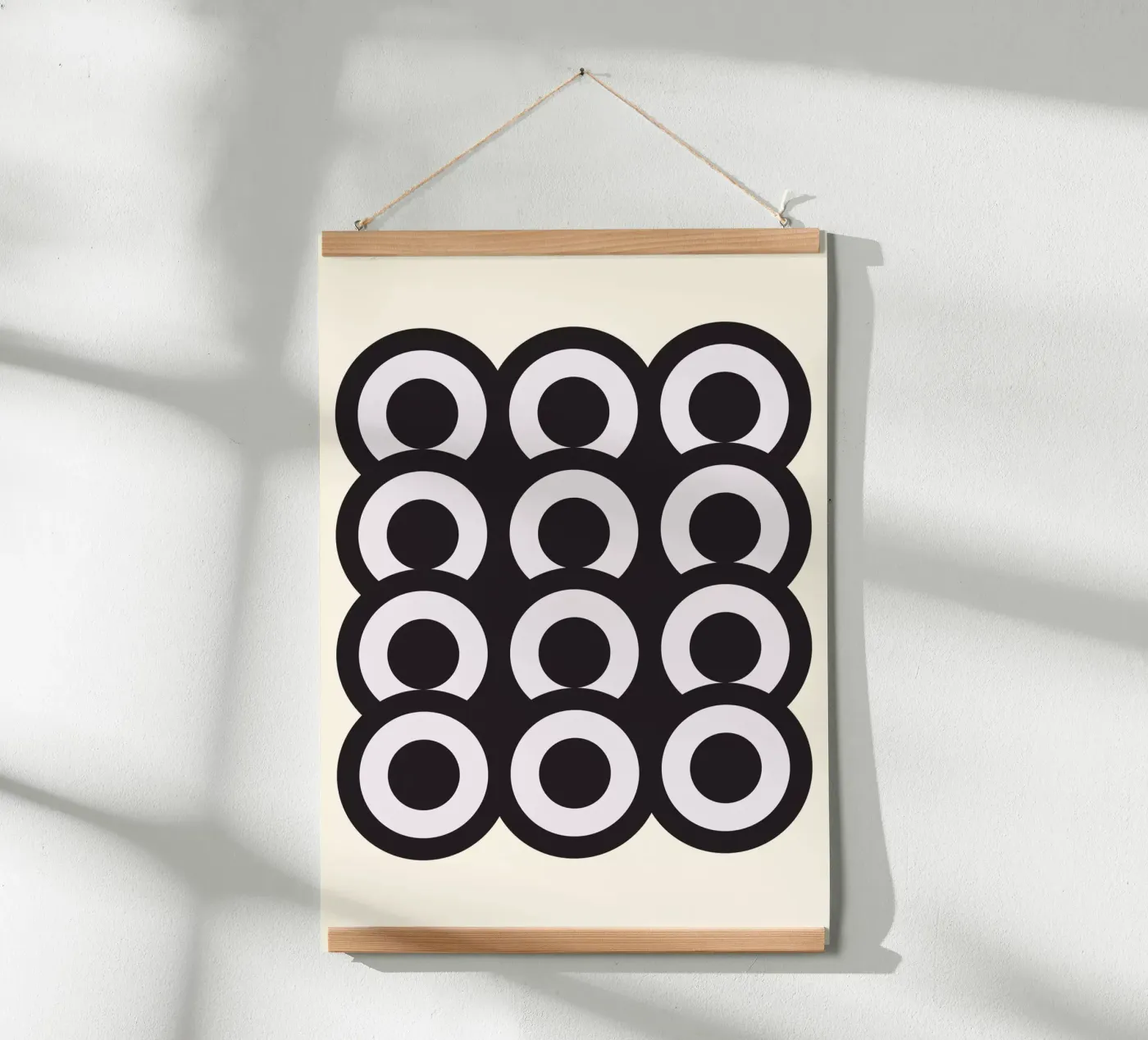 Cerchi geometrici poster da Sen Studio Art