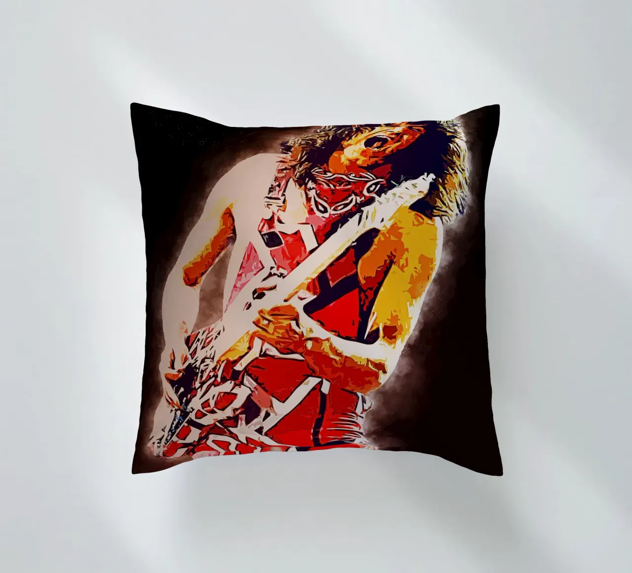 Eddie Van Halen Fumo epico cuscino da neonartroom
