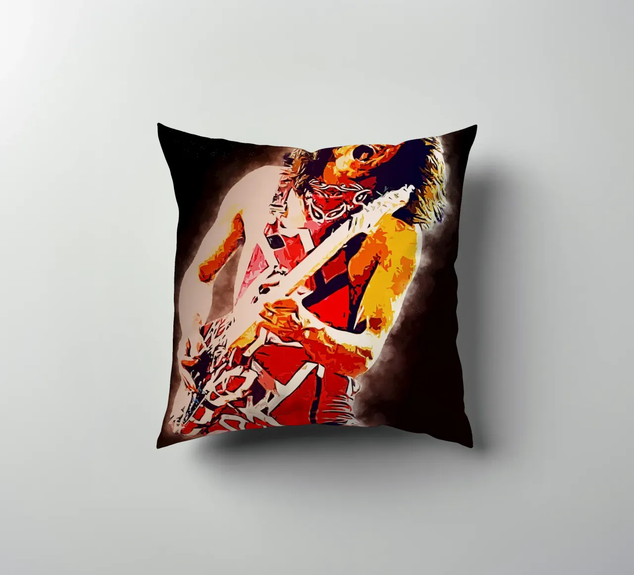 Eddie Van Halen Fumo epico cuscino da neonartroom