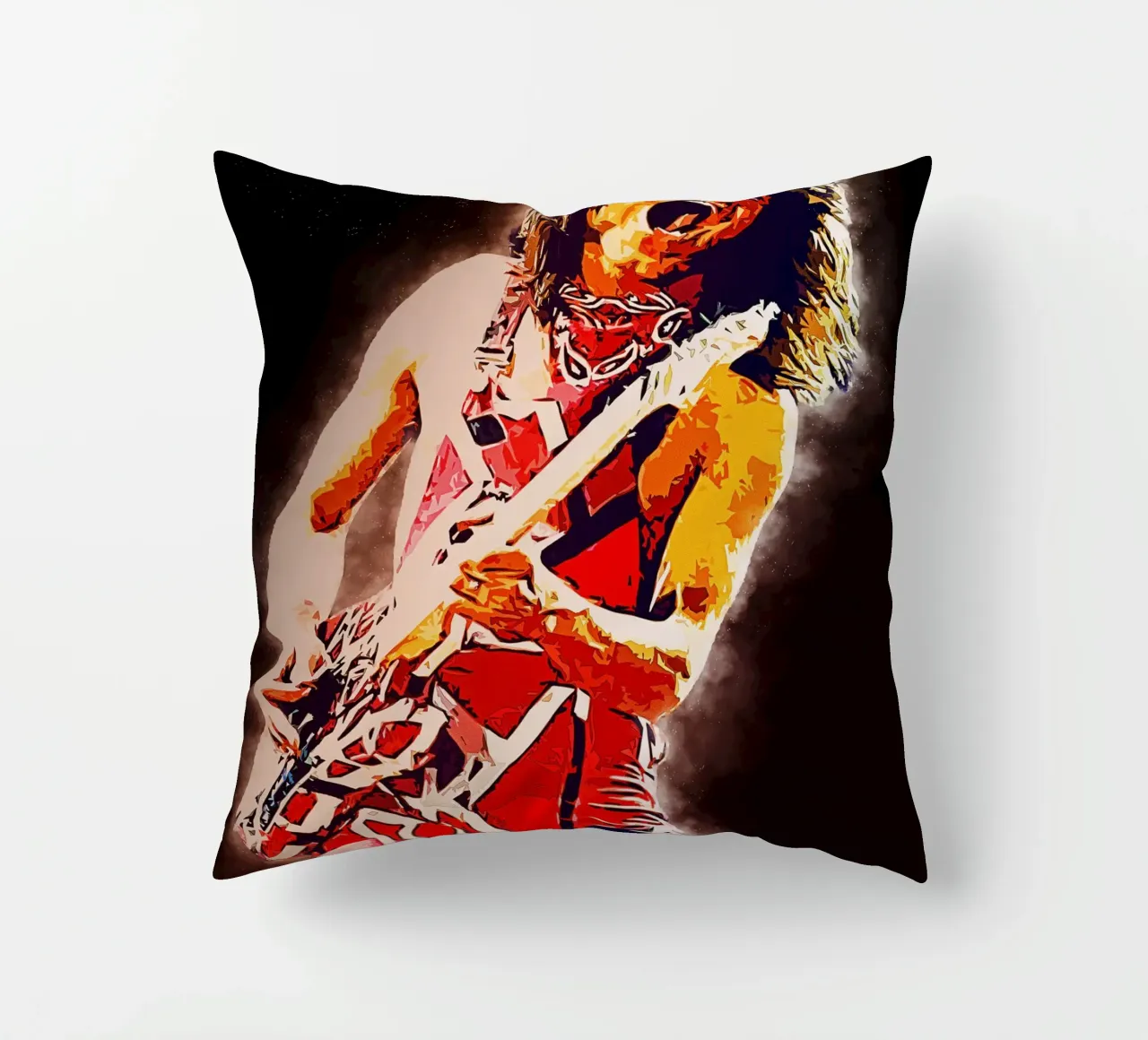 Eddie Van Halen Fumo epico cuscino da neonartroom