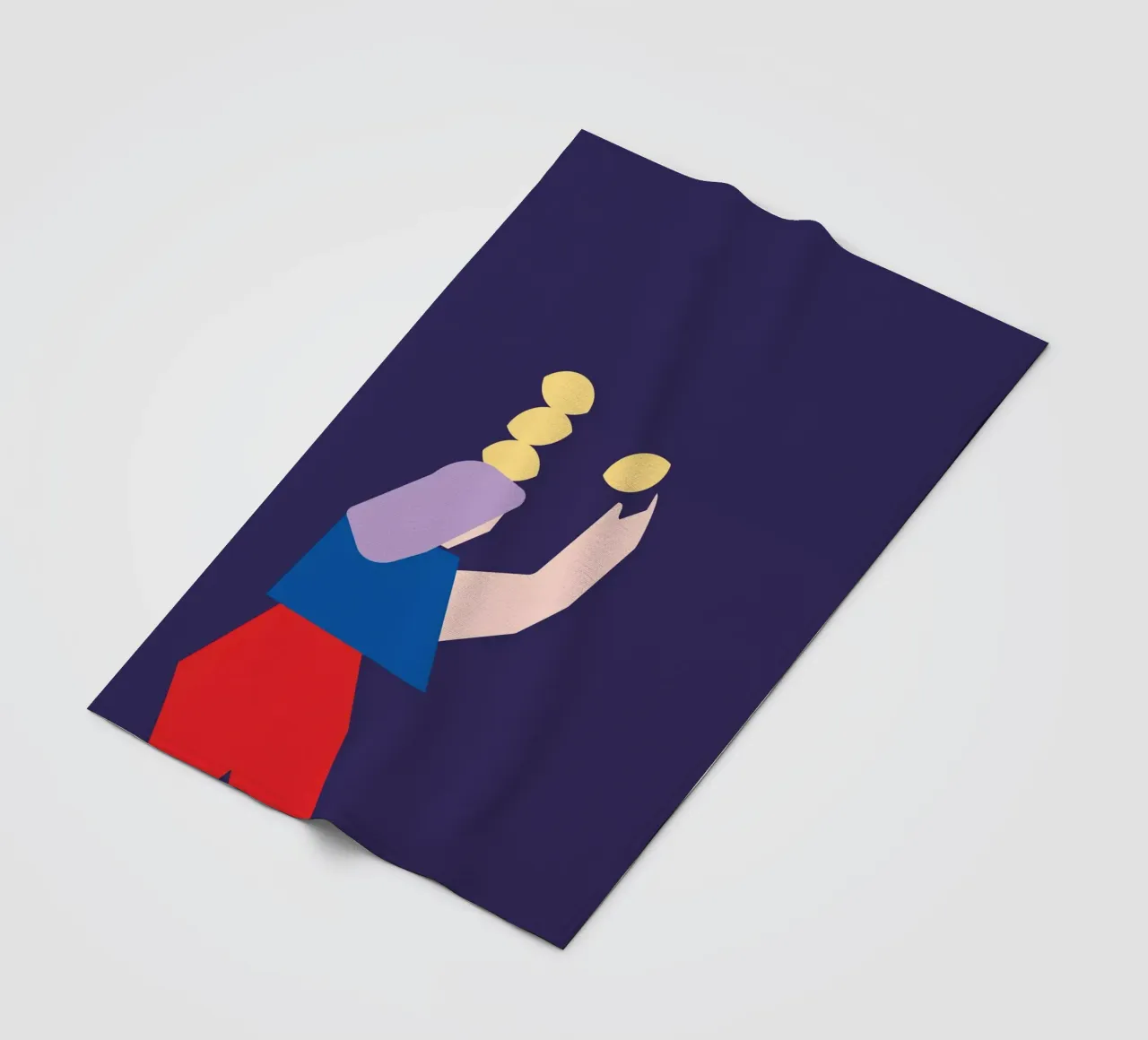 Lemons. coperta in pile da FRICKE DESIGN
