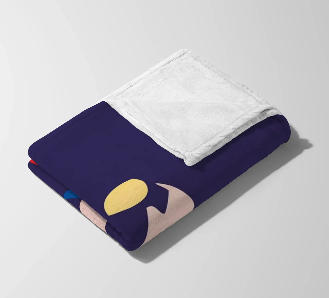 Zitronen Fleecedecke von FRICKE DESIGN