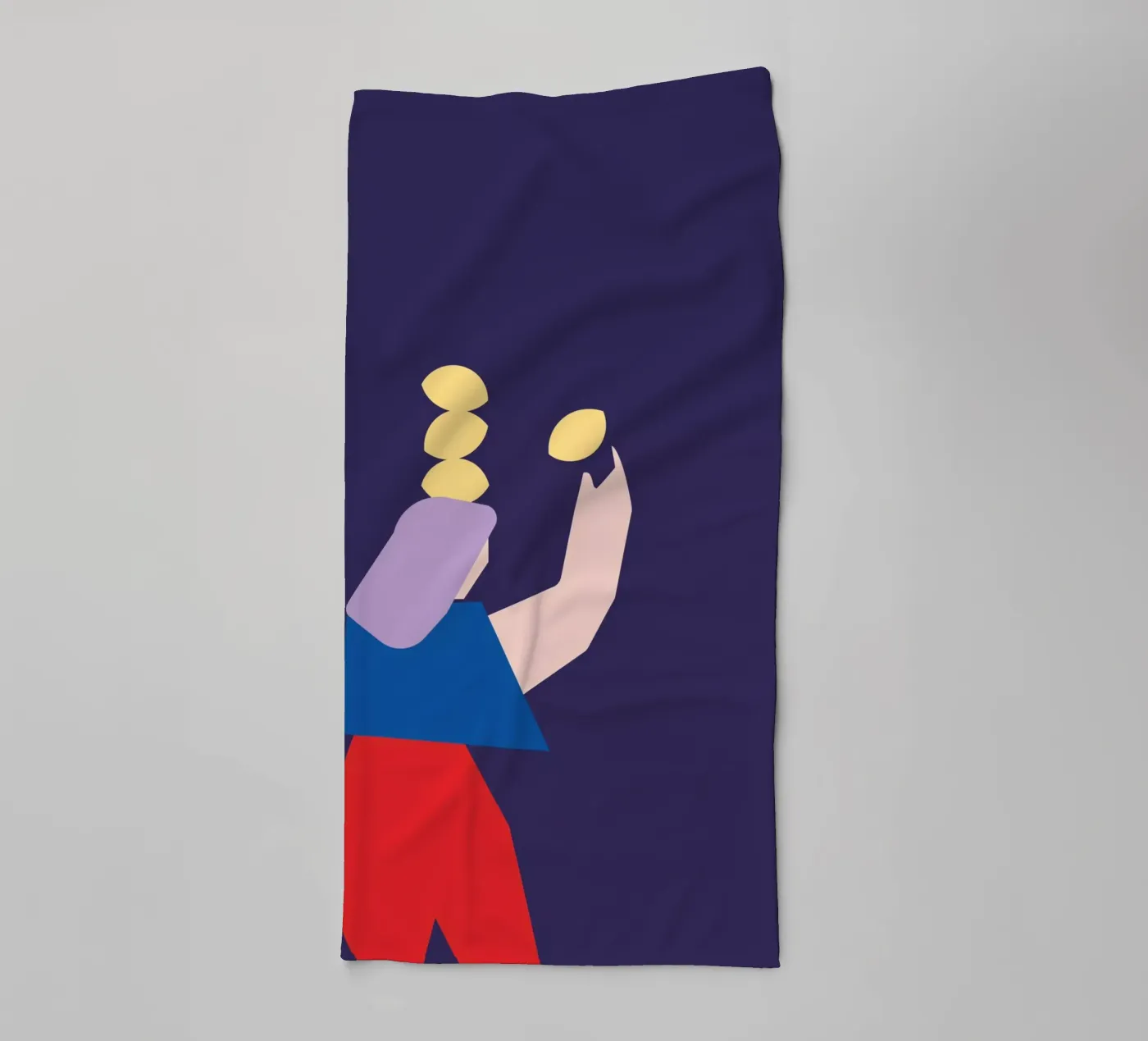 Zitronen Handtuch von FRICKE DESIGN