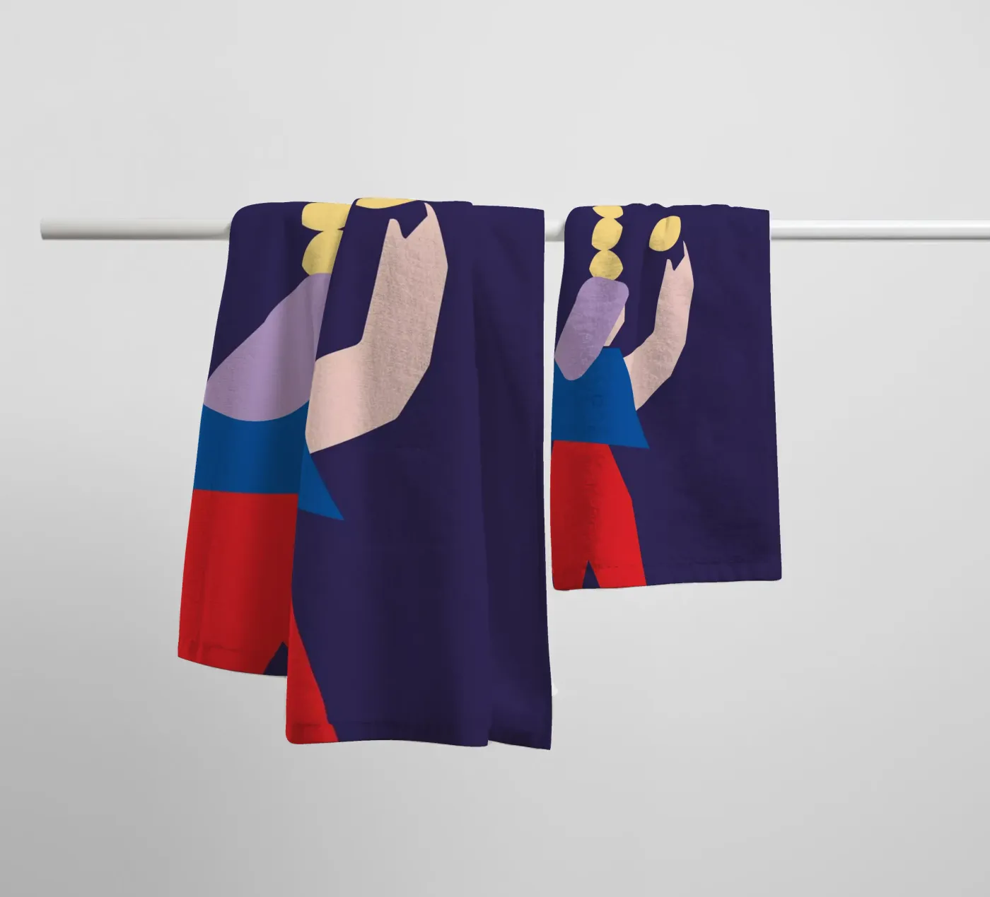 Zitronen Handtuch von FRICKE DESIGN