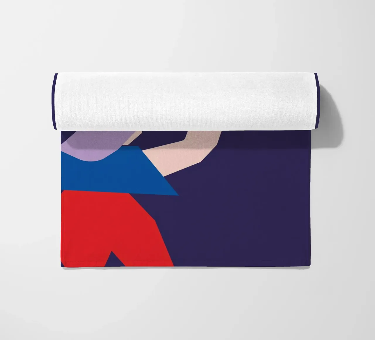 Zitronen beach towel by FRICKE DESIGN