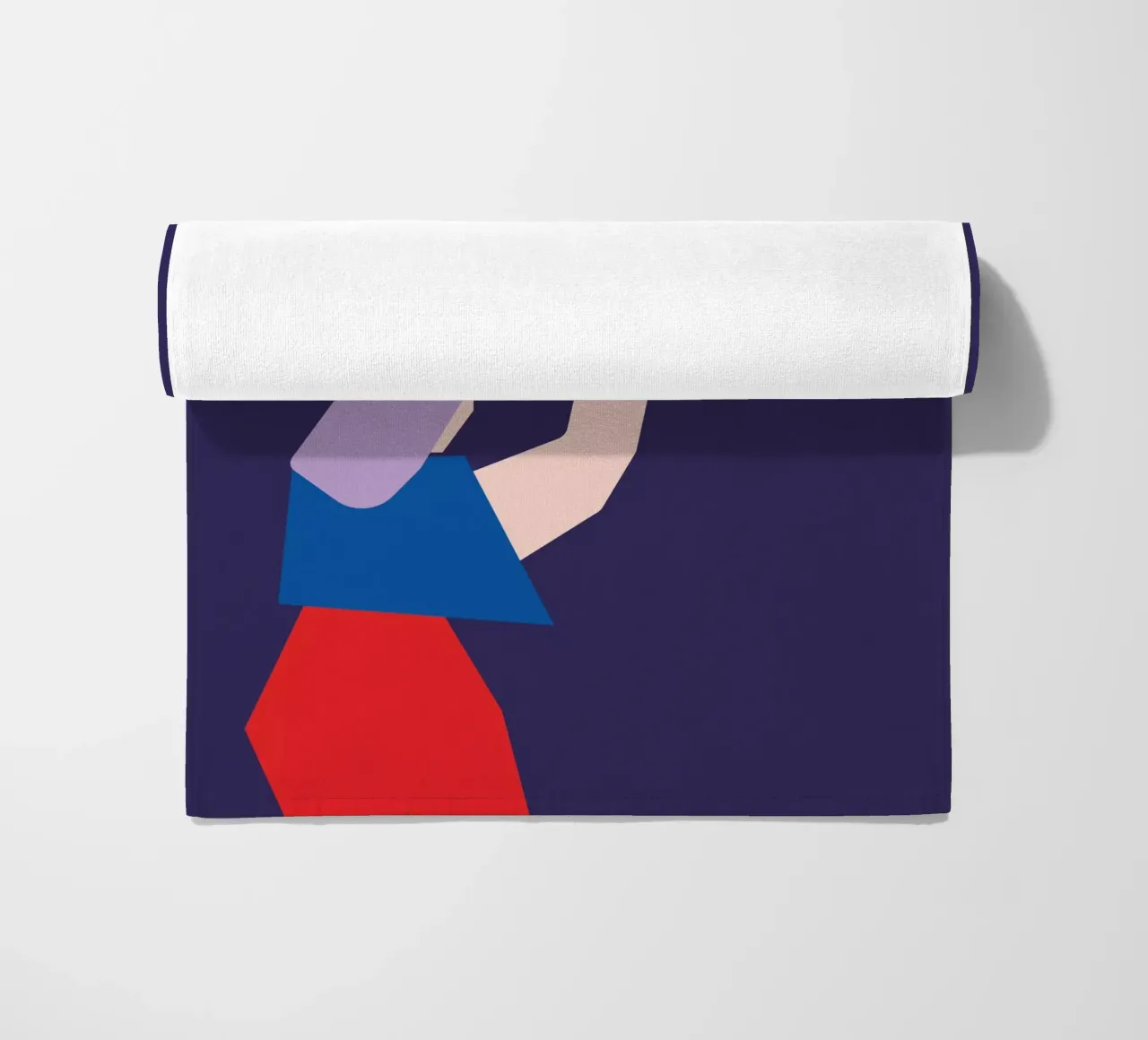 Zitronen beach towel by FRICKE DESIGN