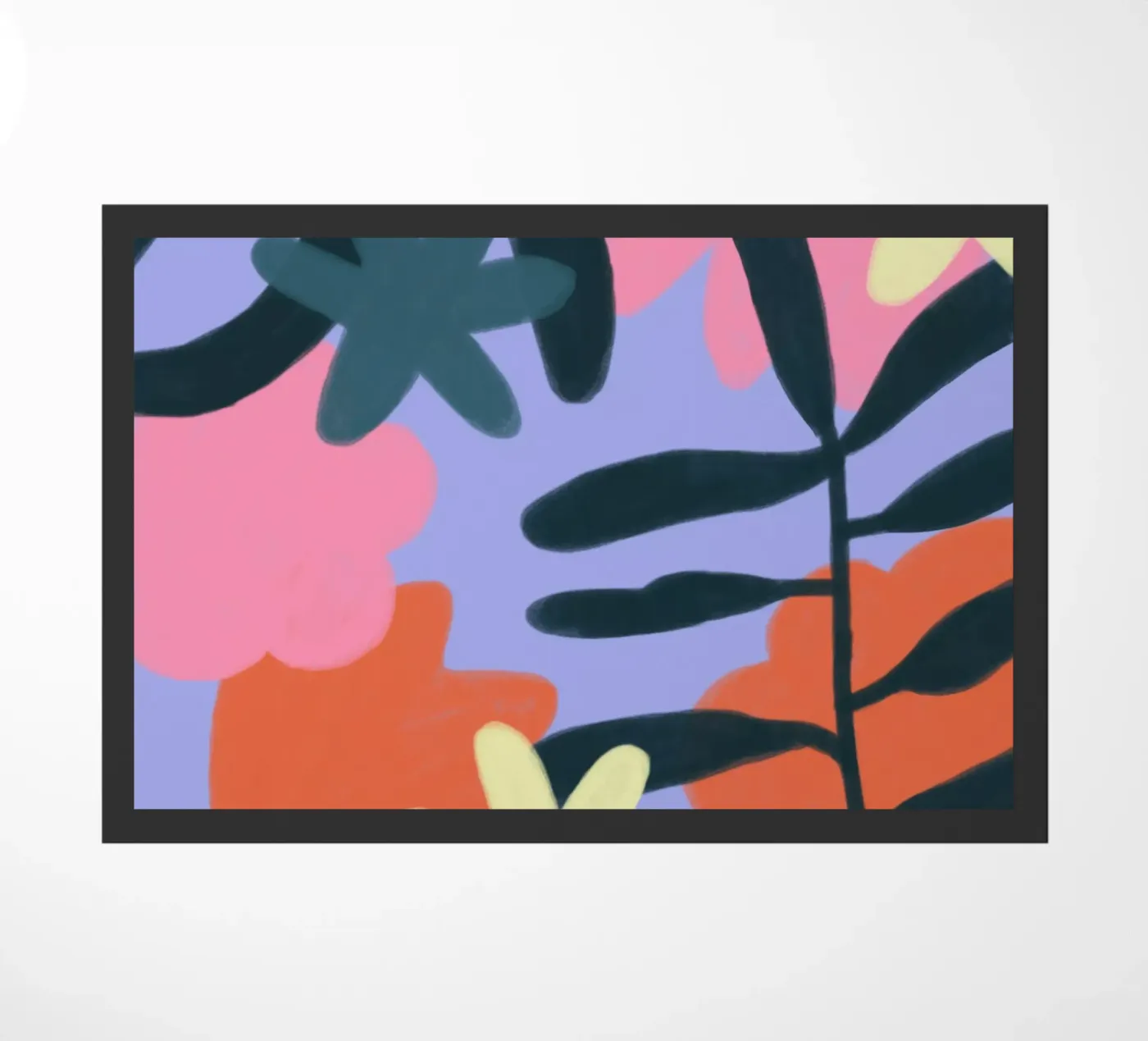 Flowers Fußmatte von bonbureau