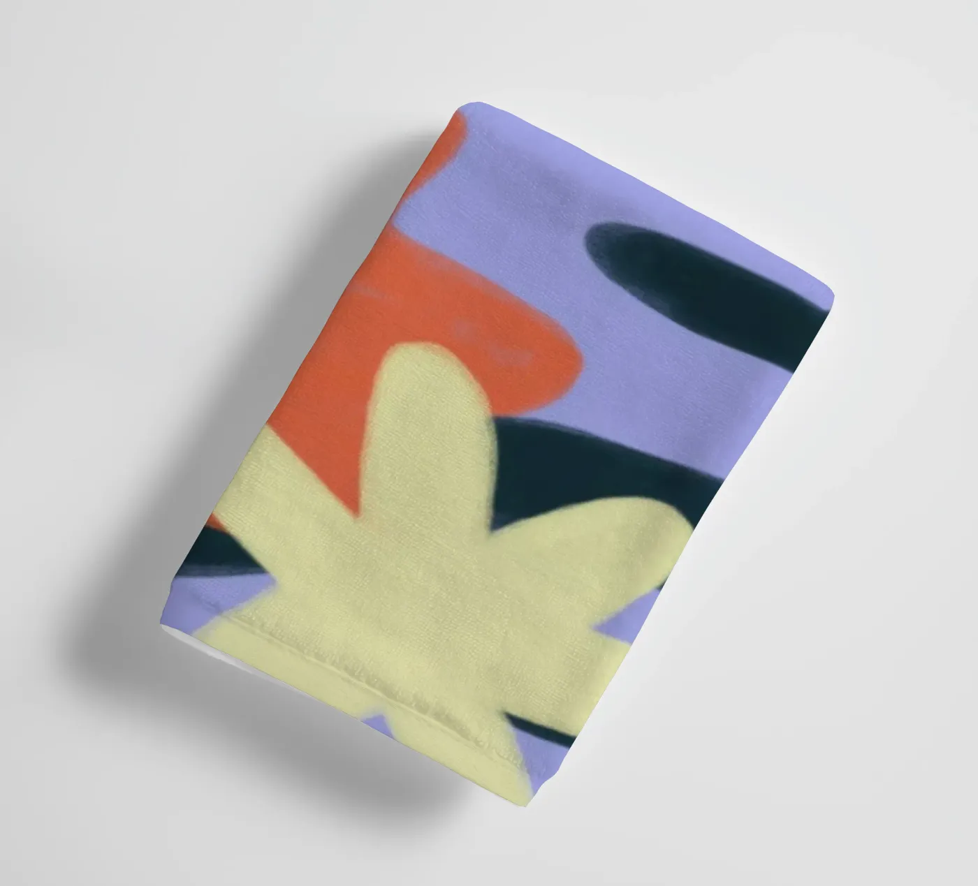 Flowers towel by bonbureau