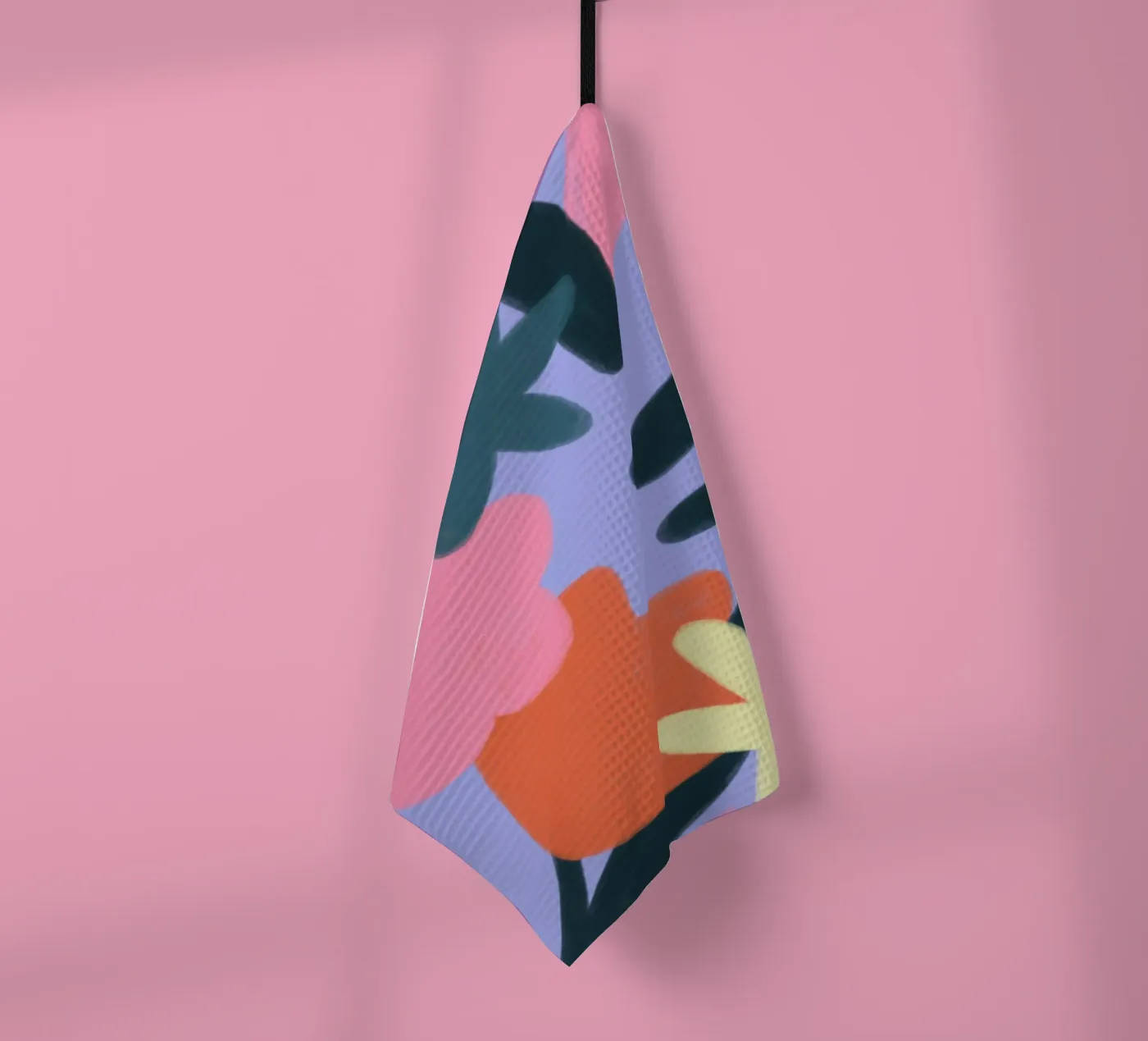 Fleurs torchon de bonbureau