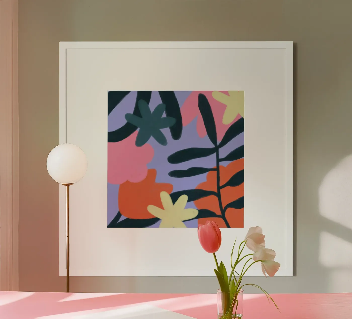 Flowers poster by bonbureau