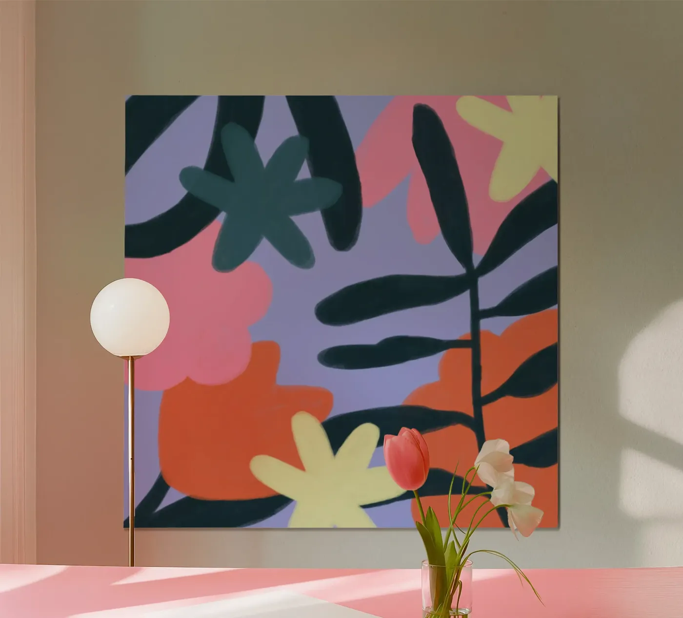 Flowers poster by bonbureau