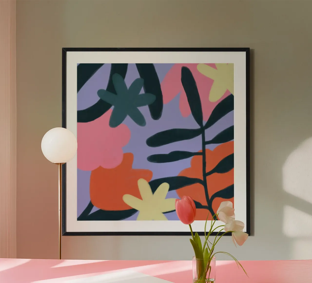 Blumen Poster von bonbureau