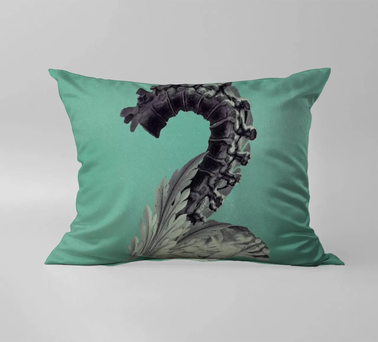 Steampunk Alphabet Number 2 cuscino da Birgit Palma