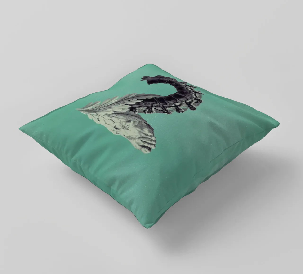 Steampunk Alphabet Number 2 cuscino da Birgit Palma