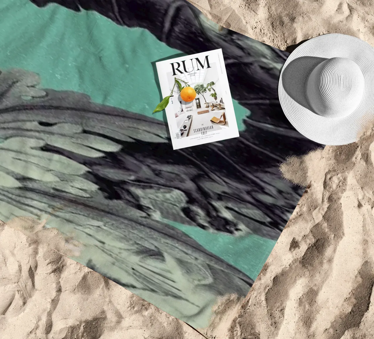 Steampunk Alphabet Number 2 telo mare da Birgit Palma