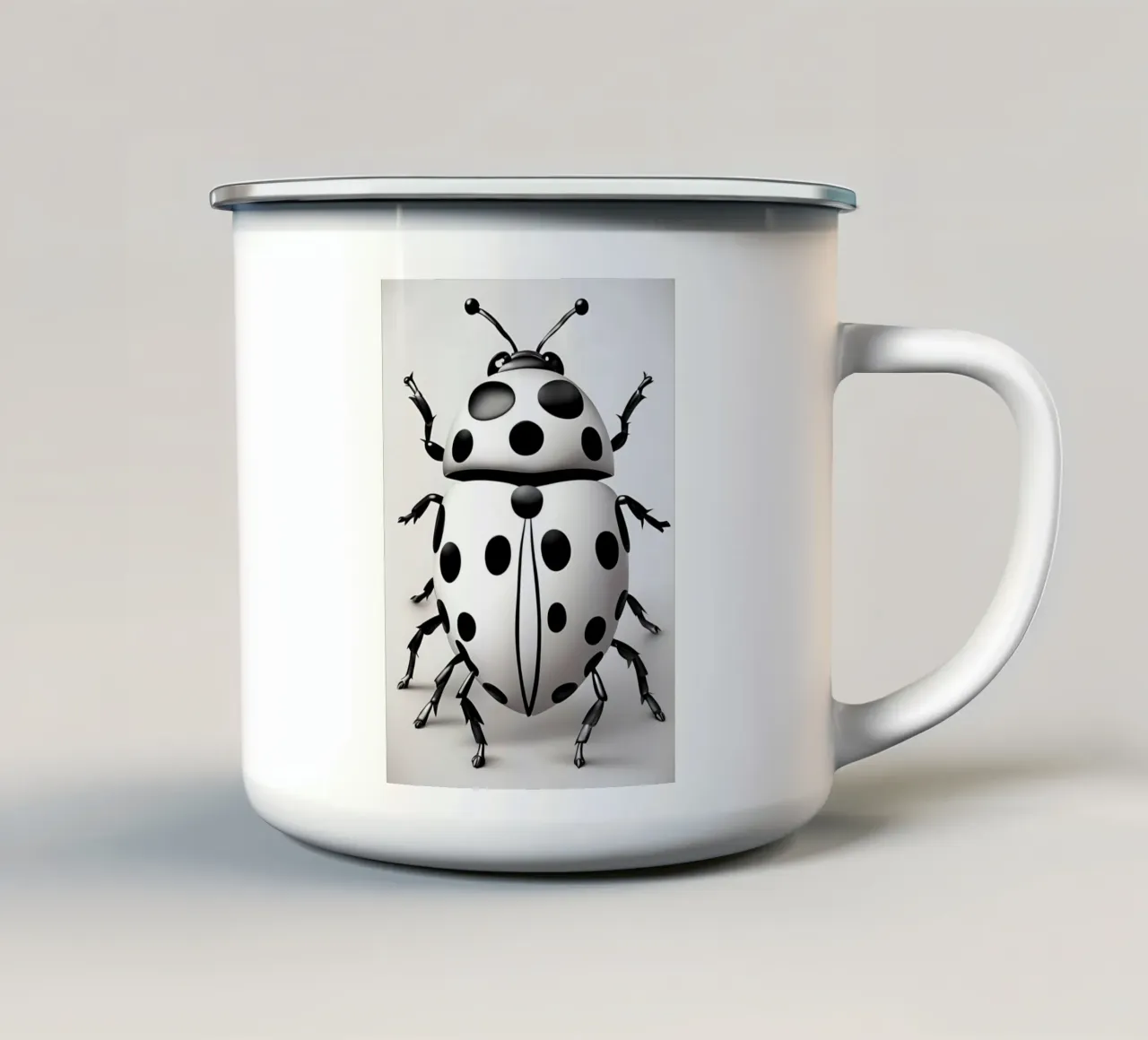 Cocci 1 tazza in smalto da Rezh creations