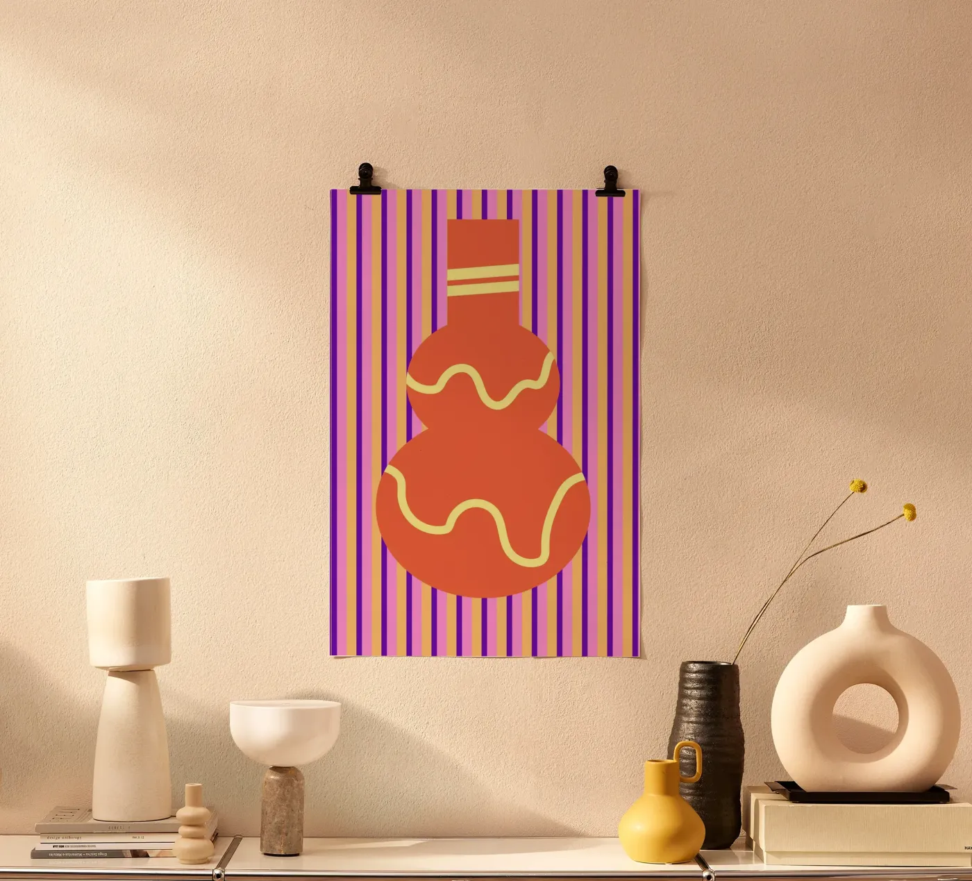 Ceramic Vase poster by Sen Studio Art
