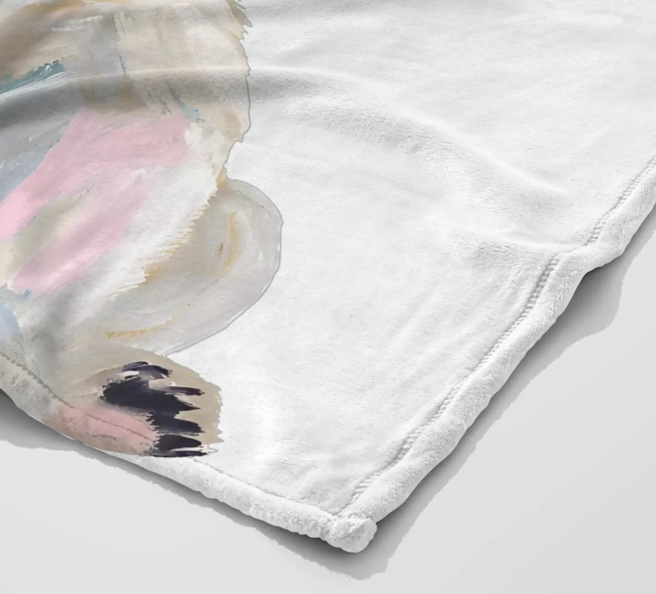 Kleiner Eisbär - Acryl coperta in pile da Ohkimiko