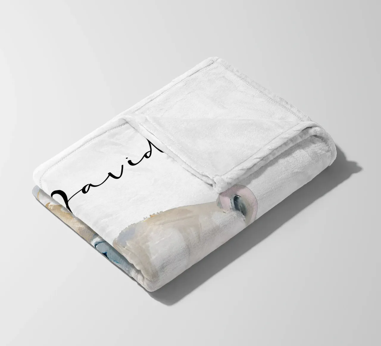 Kleiner Eisbär - Acryl coperta in pile da Ohkimiko