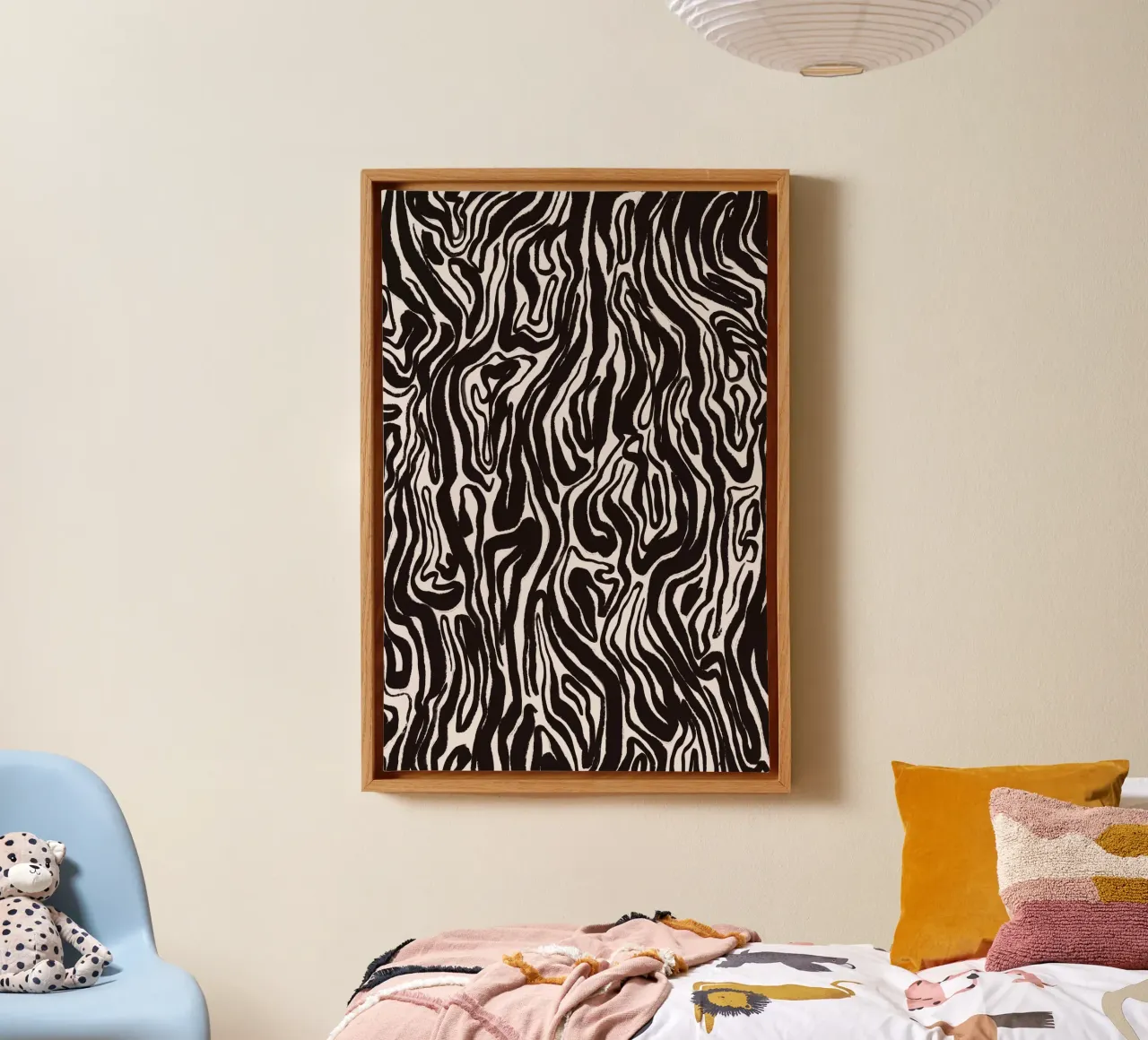 Pattern No 186 tela con Cornice a cassetta da treechild