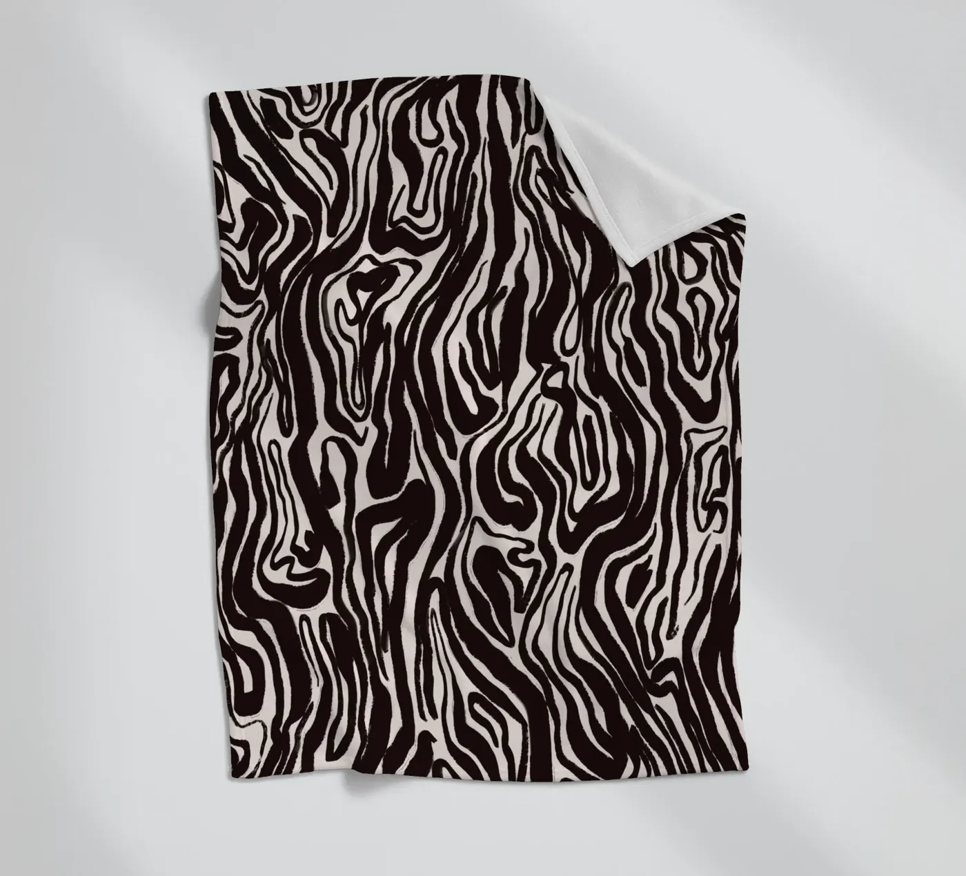 Pattern No 186 fleecedeken van treechild