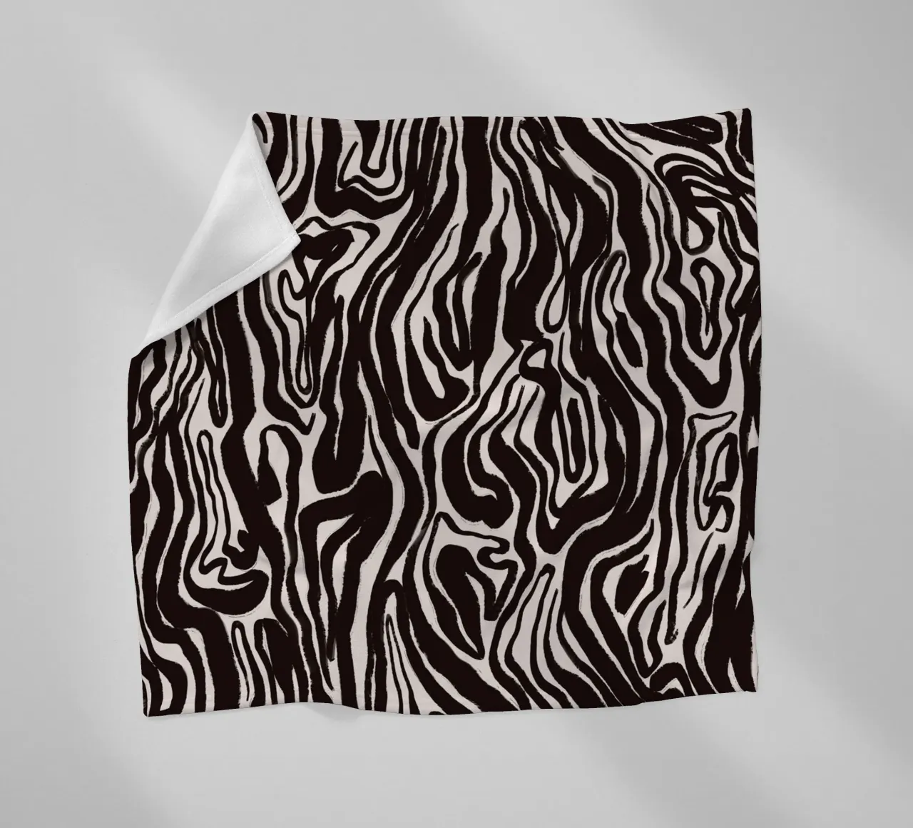 Pattern No 186 fleecedeken van treechild