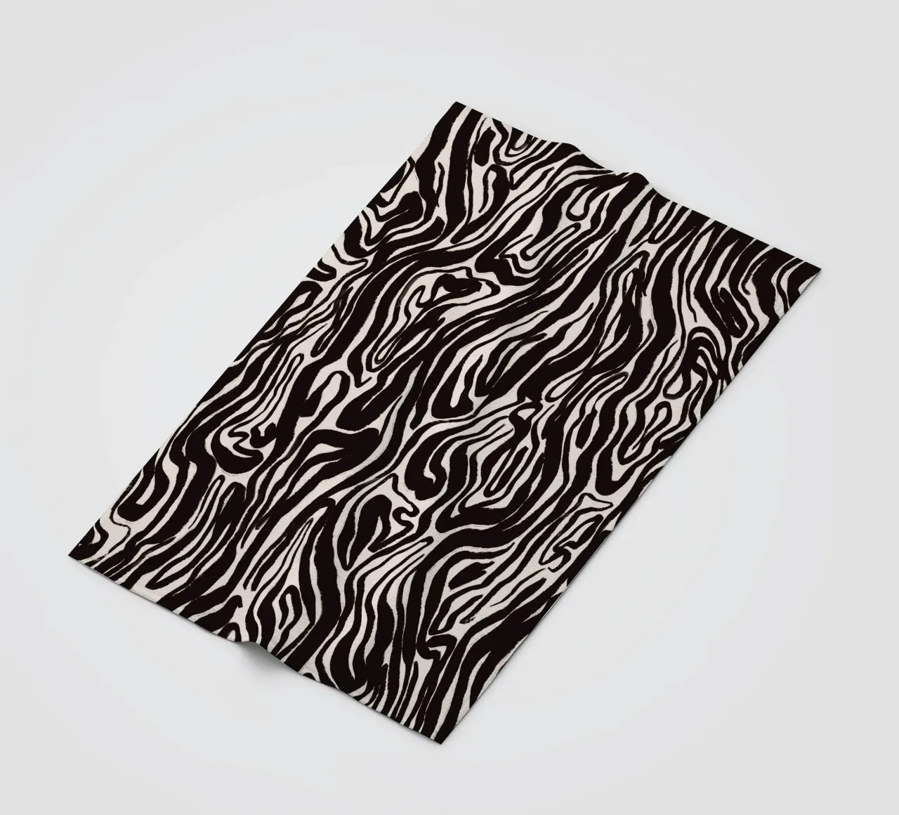 Pattern No 186 fleecedeken van treechild