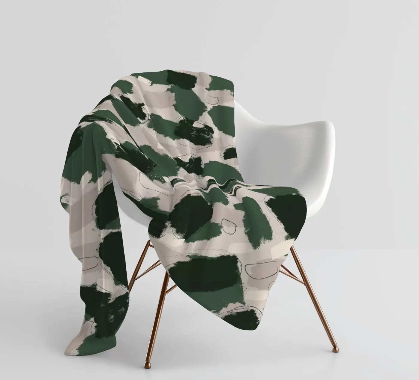 Pattern No 187 fleecedeken van treechild