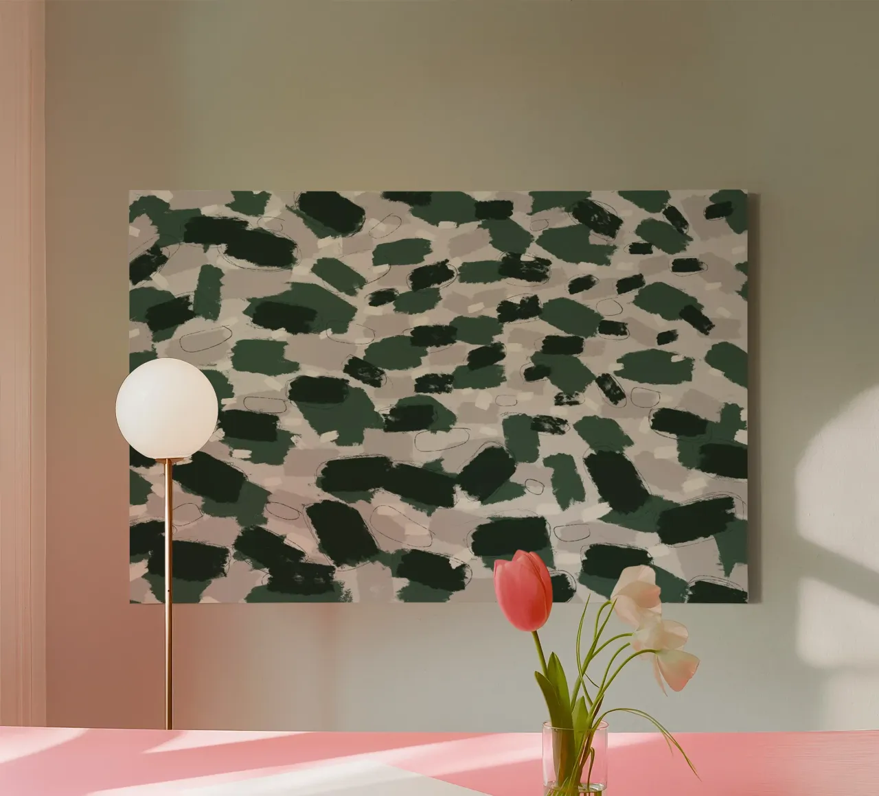 Pattern No 187 tela con Cornice a cassetta da treechild