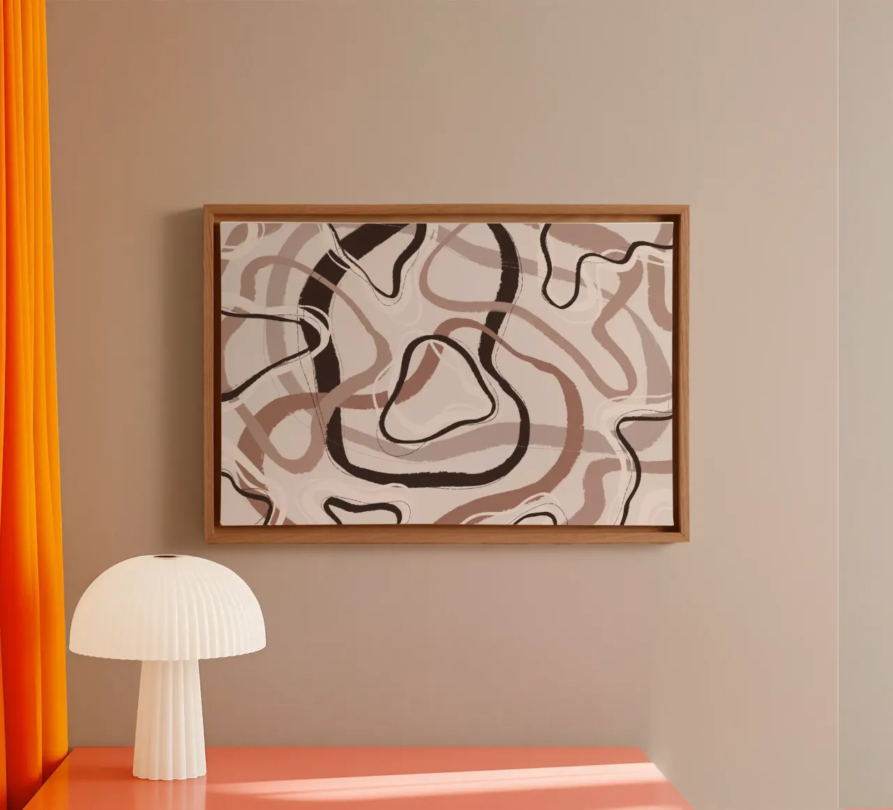 Pattern No 189 tela con Cornice a cassetta da treechild