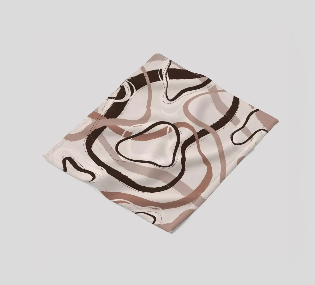 Pattern No 189 fleecedeken van treechild