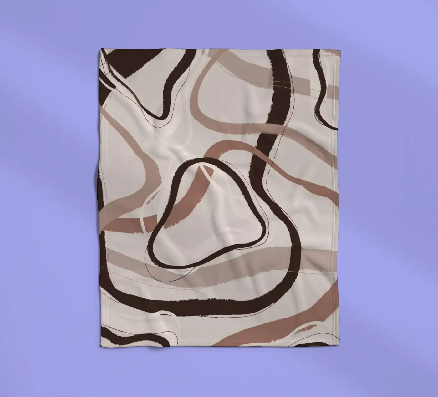 Pattern No 189 Fleecedecke von treechild