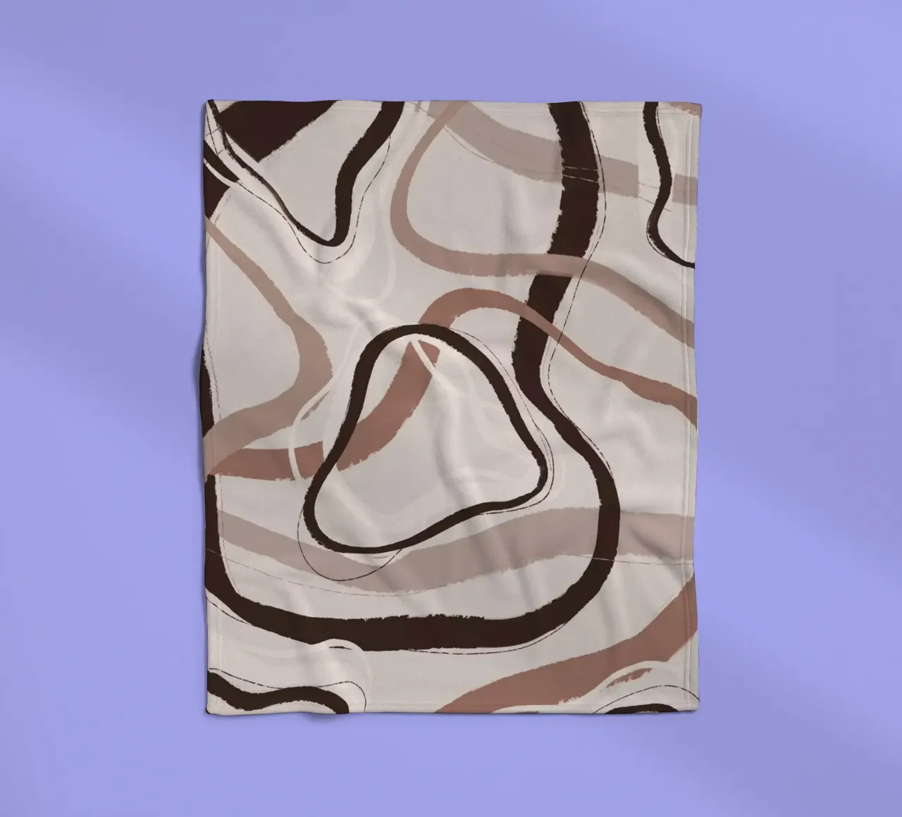 Pattern No 189 fleecedeken van treechild